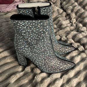 Rhinestone boots